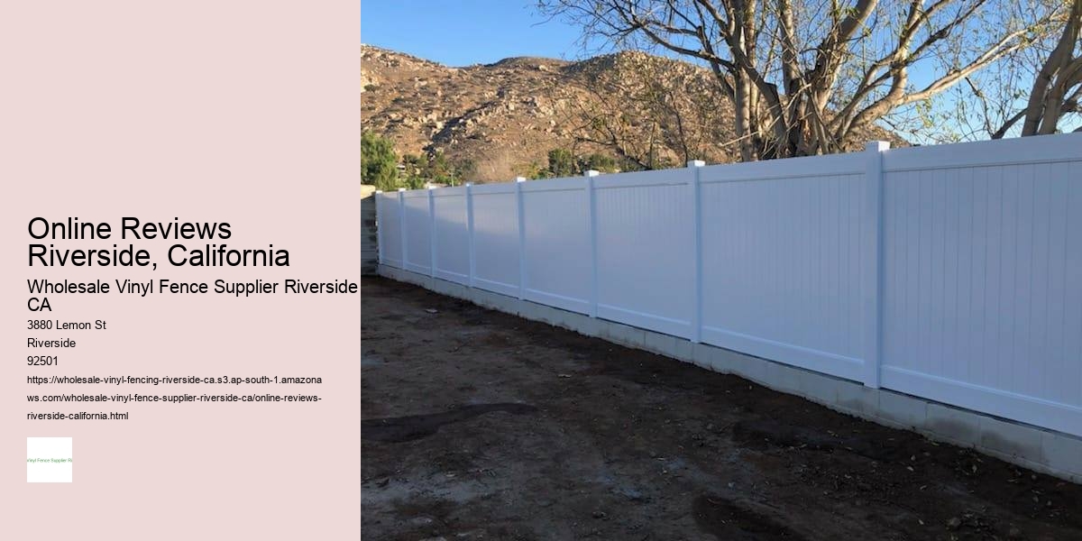 Online Reviews Riverside, California